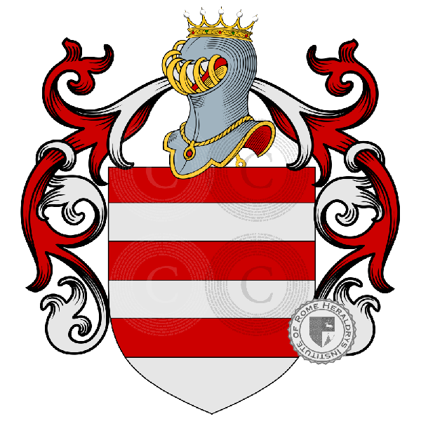 Coat of arms of family Altobello