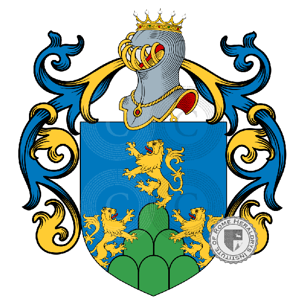 Wappen der Familie Carlini