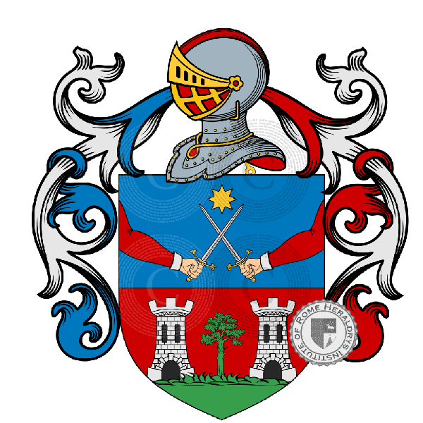 Wappen der Familie Corponese