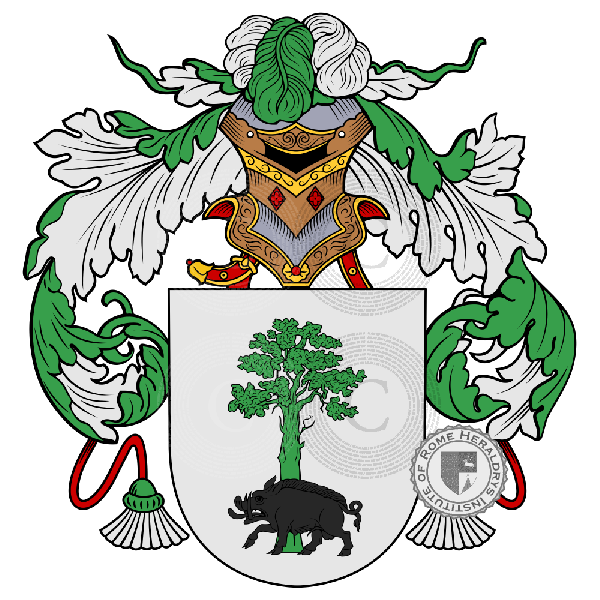 Coat of arms of family Pedròn