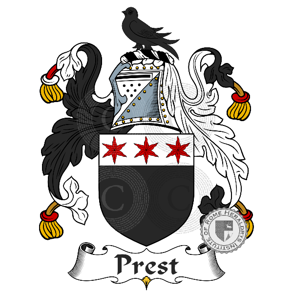 Coat of arms of family Prest