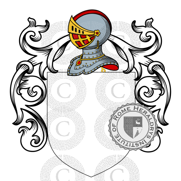 Coat of arms of family Baretti