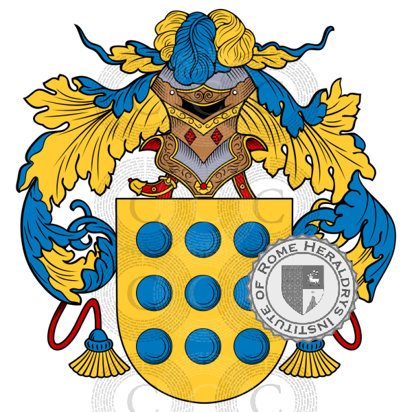 Coat of arms of family Fajardo