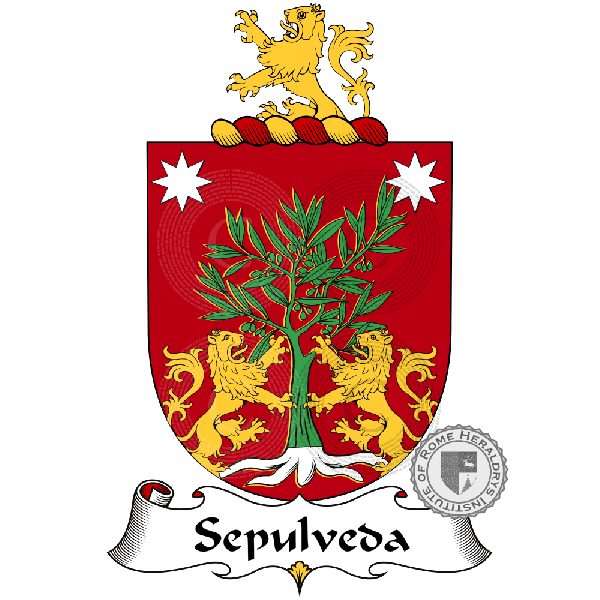 Wappen der Familie Sepulveda