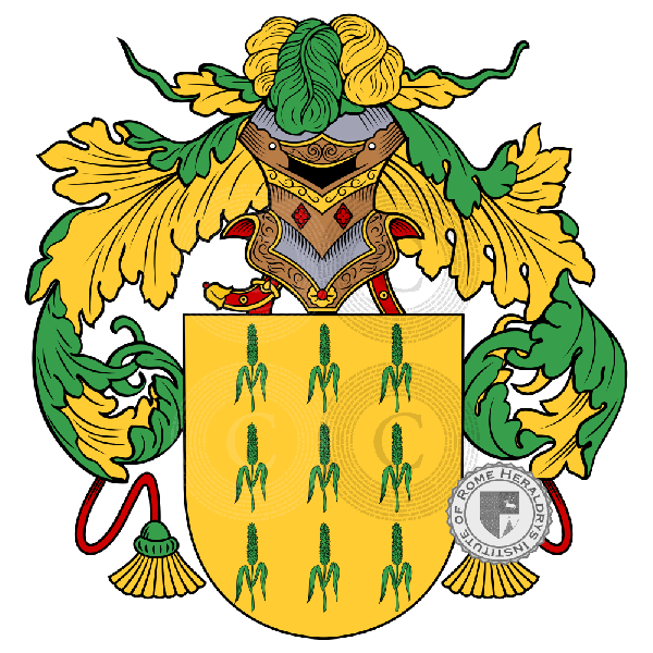 Wappen der Familie Jardon