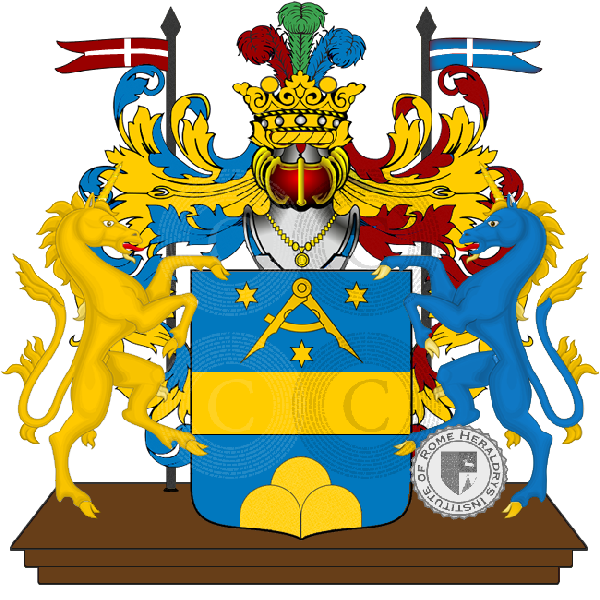 Coat of arms of family Ferrara
