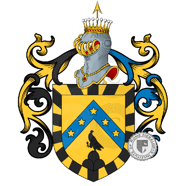 Coat of arms of family Audiffredi