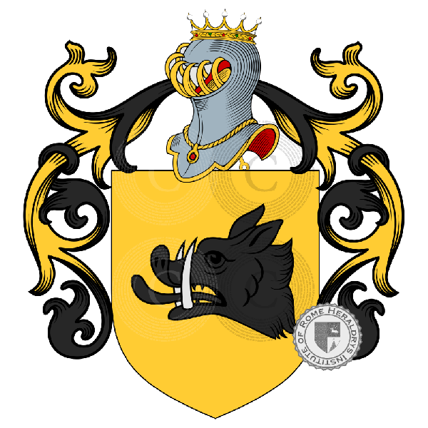 Wappen der Familie Baggi