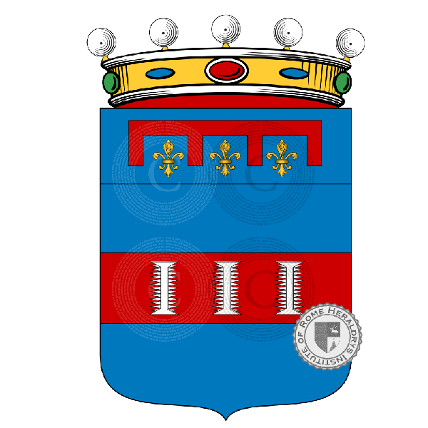 Escudo de la familia Pettinari