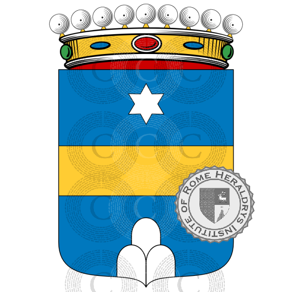 Brasão da família Montani