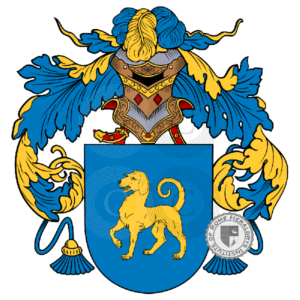 Wappen der Familie Saragosa