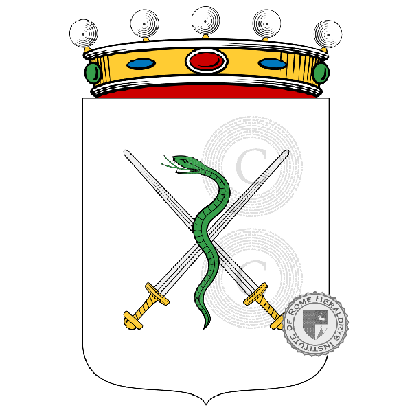 Coat of arms of family Garatti