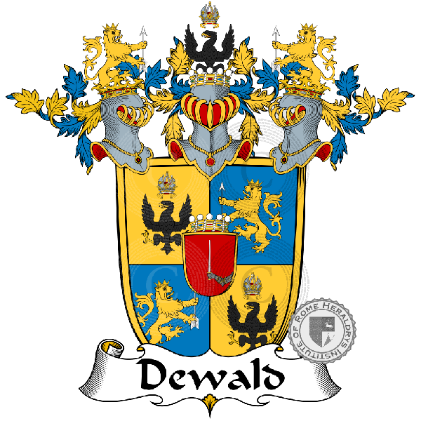 Brasão da família Dewald