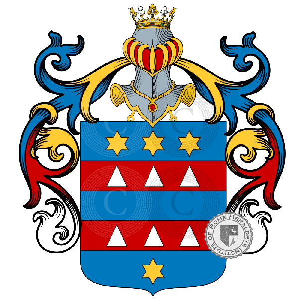 Coat of arms of family Lancioli