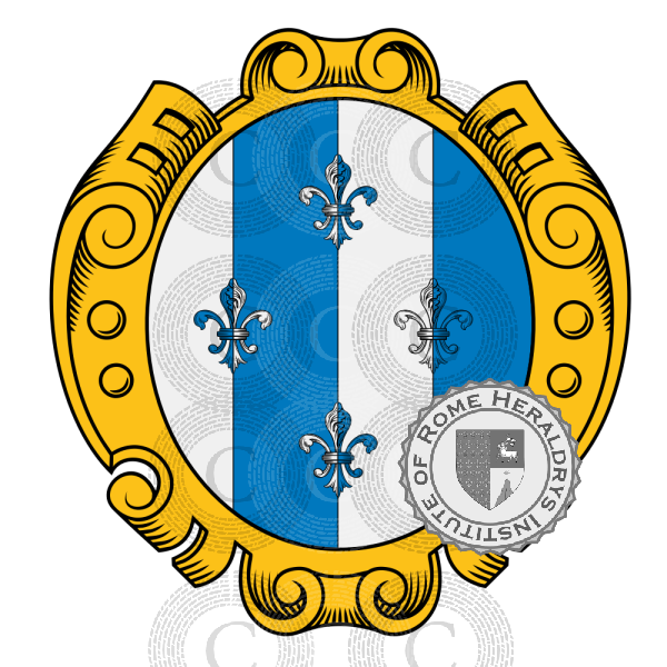 Coat of arms of family Ghedina
