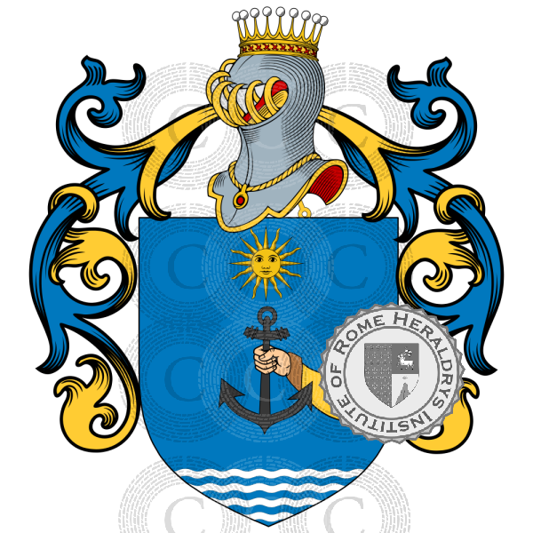 Coat of arms of family Buffoni