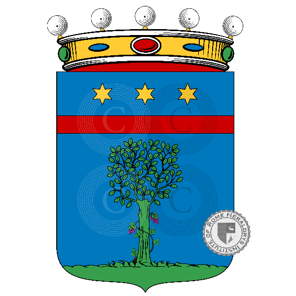 Coat of arms of family Settembrini