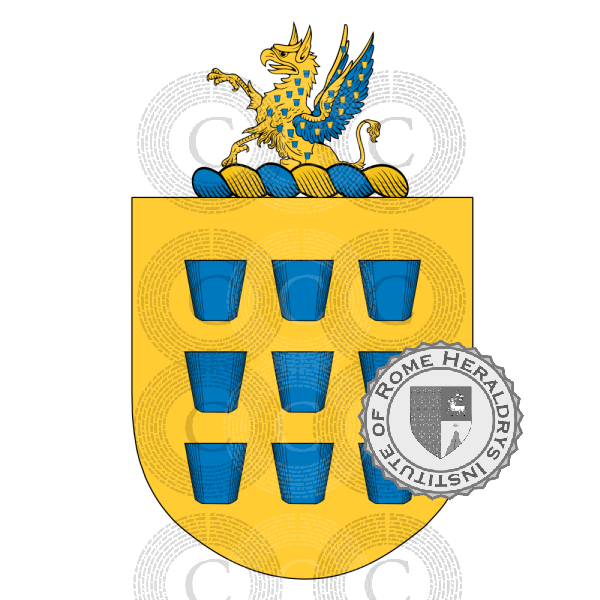 Coat of arms of family Cunha