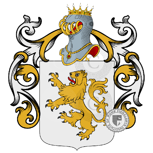 Escudo de la familia Brizi