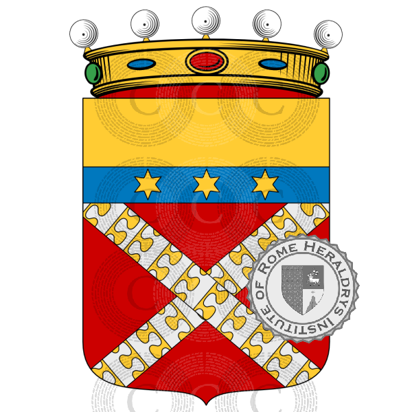 Coat of arms of family Benatti