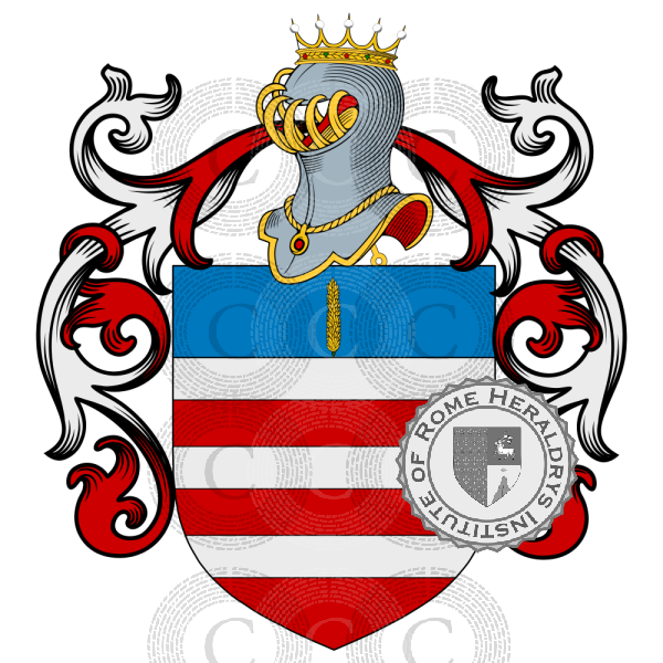 Coat of arms of family Miano