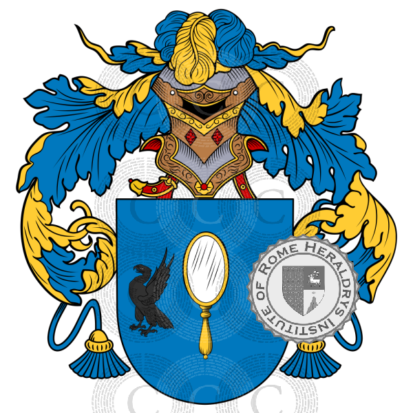 Wappen der Familie Miralles de Imperial