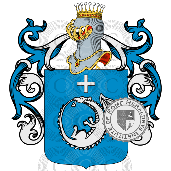 Coat of arms of family Pusterla