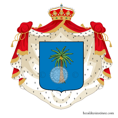 Coat of arms of family Tagliavia D'Aragona