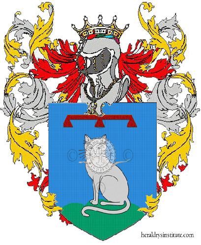 Coat of arms of family Gattini