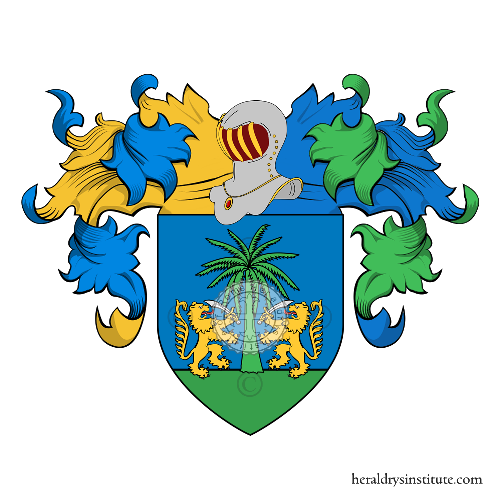 Coat of arms of family Tattoli (Molfetta)