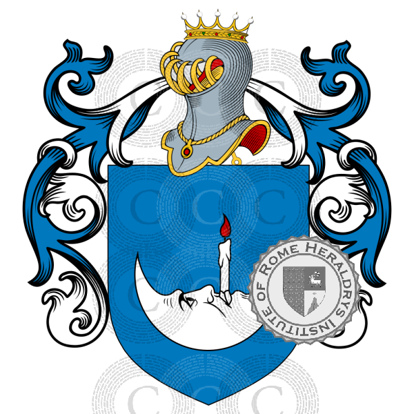 Wappen der Familie Illuminati, Illuminato, Illuminato   ref: 4932