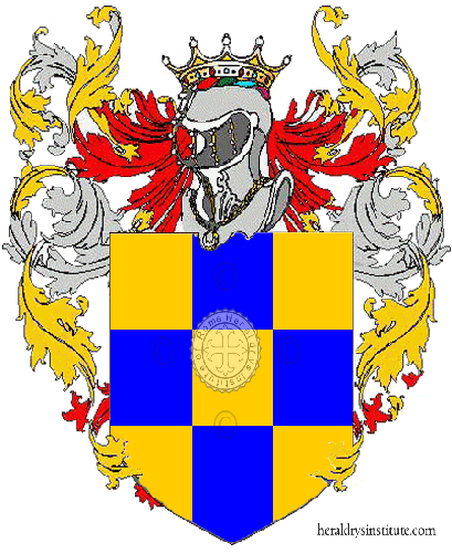 Coat of arms of family Gentile   ref: 5063