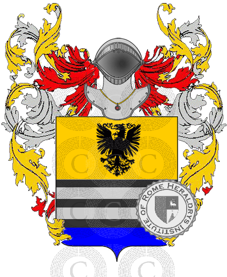 Coat of arms of family Bianchini   ref: 5125