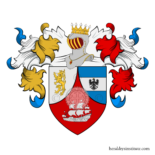 Coat of arms of family Altomare