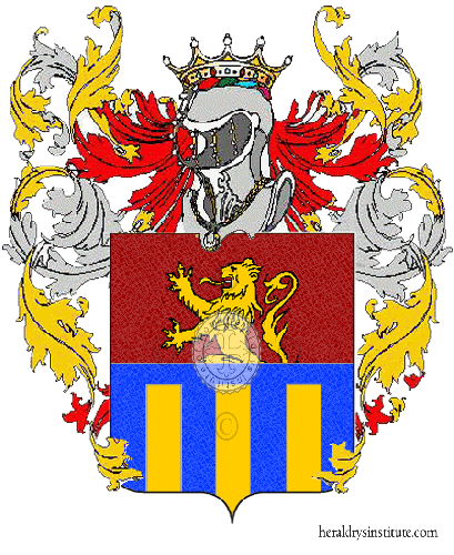 Coat of arms of family Tozzi