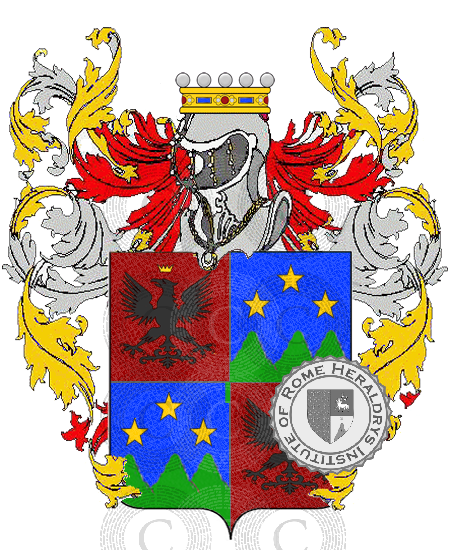 Escudo de la familia Tessariis    