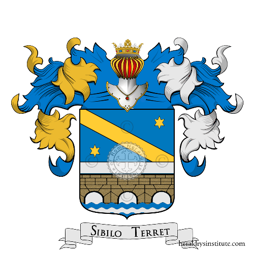 Coat of arms of family De Stefano