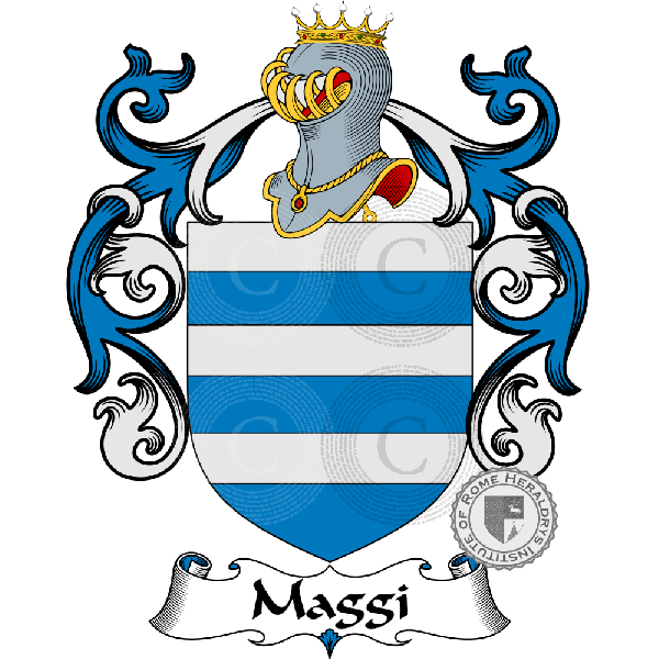 Wappen der Familie Maggi, De Madiis, De Madio
