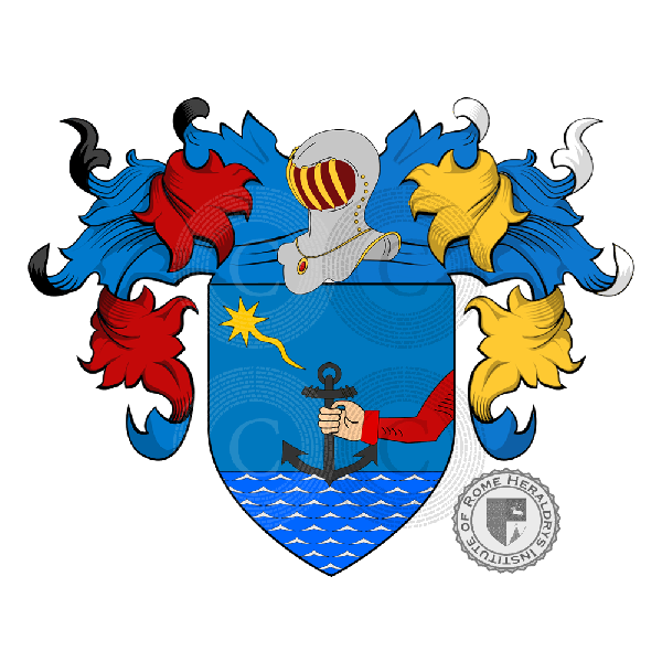 Coat of arms of family Boldrini