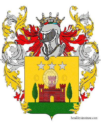 Coat of arms of family Mastrodomenico   ref: 6325