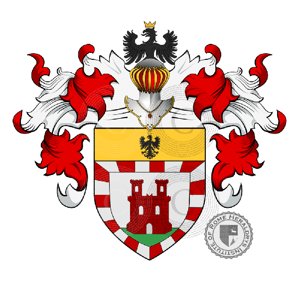 Wappen der Familie Dell'erba