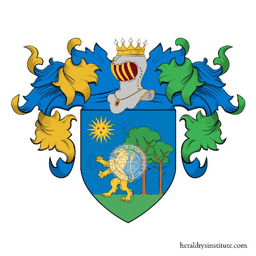 Coat of arms of family Candia