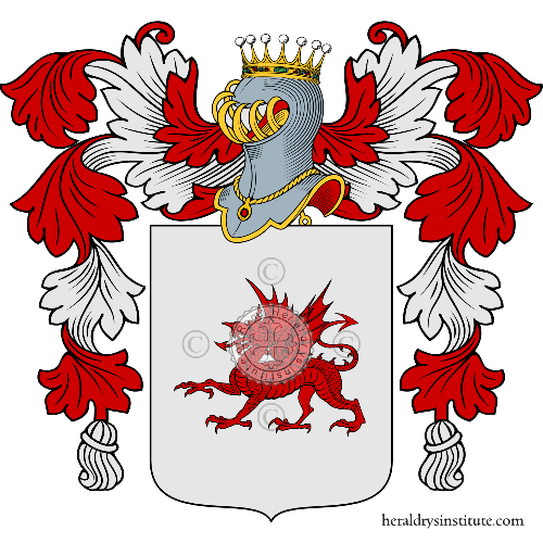 Coat of arms of family Mauro