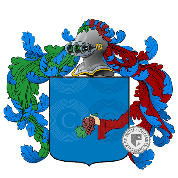 Escudo de la familia Garbo o Garbi (Legnago)