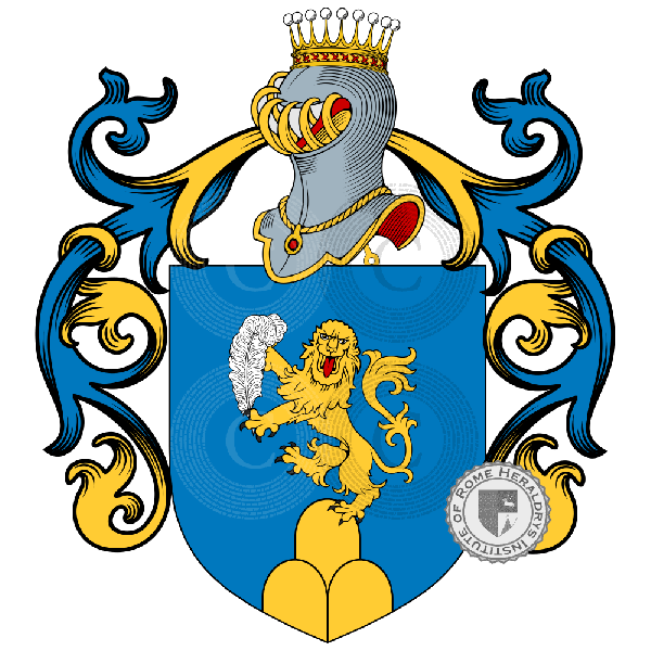 Coat of arms of family Morrone, Moroni, Morroni