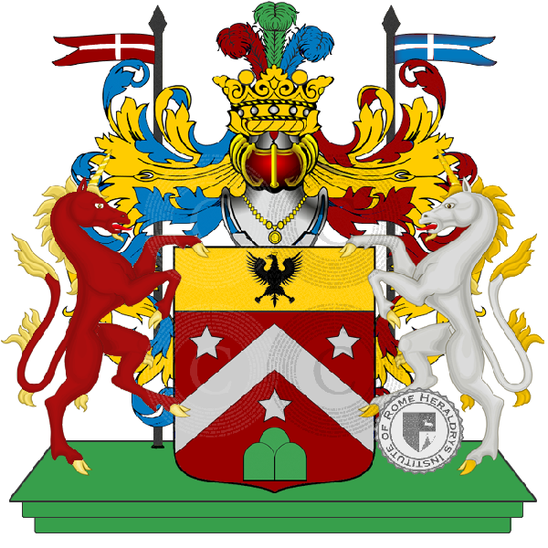 Coat of arms of family De Ronco