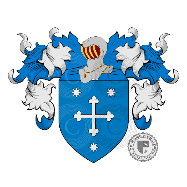 Coat of arms of family Pozzolini