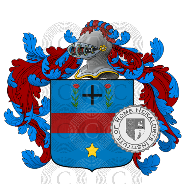 Escudo de la familia Bertolo sicilia