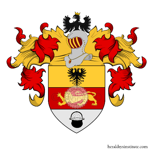 Coat of arms of family Calderari (Milano)