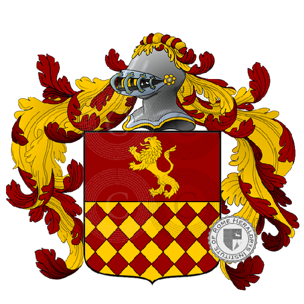 Coat of arms of family Marchetti